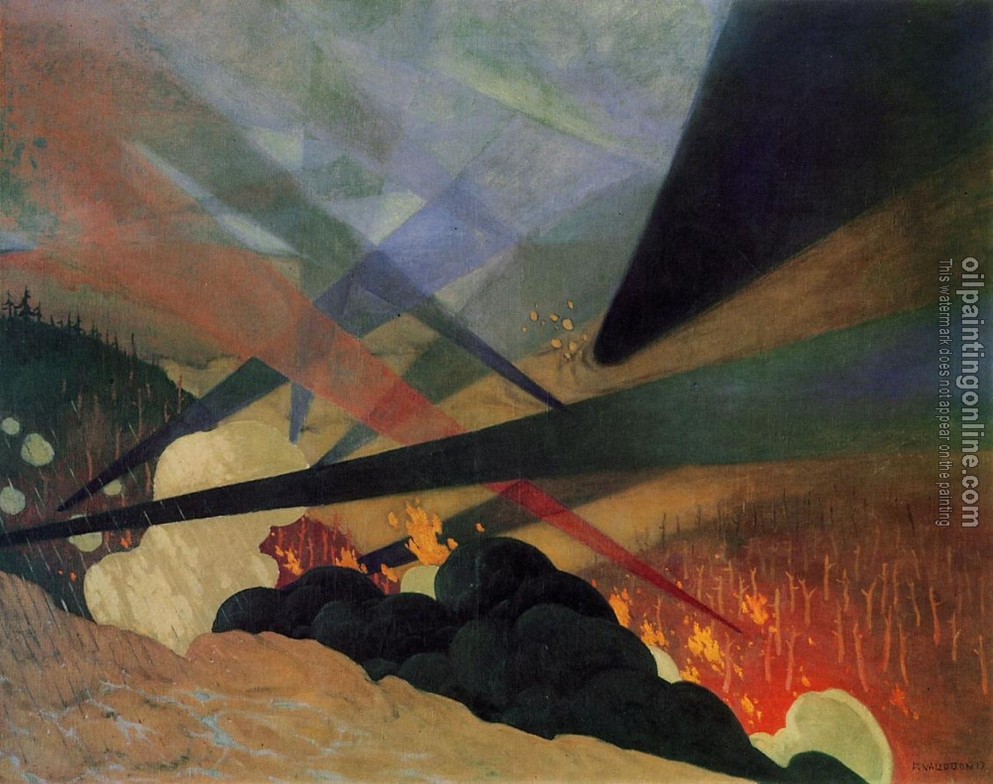 Felix Vallotton - Verdun